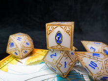 Load image into Gallery viewer, Watchful - Set of 7 Gothic Frame Dice