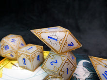 Load image into Gallery viewer, Watchful - Set of 7 Gothic Frame Dice