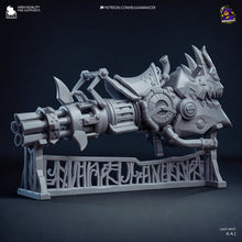 Load image into Gallery viewer, Jinx's Rhino Gun (Arcane) - Printed Miniature