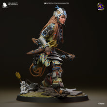 Load image into Gallery viewer, Aloy (Horizon Zero Dawn) - Printed Miniature