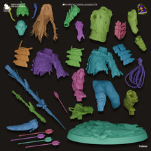 Load image into Gallery viewer, Aloy (Horizon Zero Dawn) - Printed Miniature