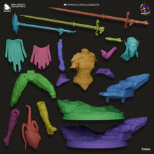 Load image into Gallery viewer, Lae'zel (Baldur's Gate 3) - Printed Miniature