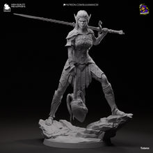 Load image into Gallery viewer, Lae'zel (Baldur's Gate 3) - Printed Miniature