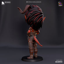 Load image into Gallery viewer, Chibi Karlach (Baldur's Gate 3) - Printed Miniature