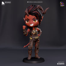 Load image into Gallery viewer, Chibi Karlach (Baldur's Gate 3) - Printed Miniature
