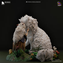 Load image into Gallery viewer, Princess Mononoke - Printed Miniature
