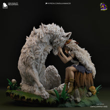 Load image into Gallery viewer, Princess Mononoke - Printed Miniature