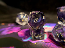 Load image into Gallery viewer, Nightsinger - Set B - Set of 8 Dice
