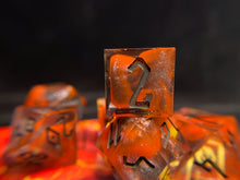 Load image into Gallery viewer, Saw You In The Flames - Set of 8 Dice
