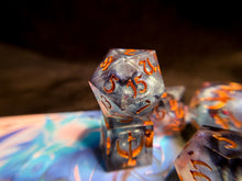 Load image into Gallery viewer, Calling Fortunetide - Set A - Set of 8 Dice
