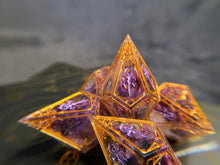 Load image into Gallery viewer, Glamour - Set of 5 VtM Standard Dice
