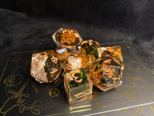 Load image into Gallery viewer, Aspect of Autumn - Set A - Set of 8 Dice
