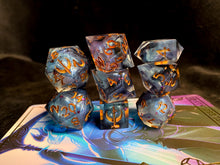 Load image into Gallery viewer, Calling Fortunetide - Set A - Set of 8 Dice
