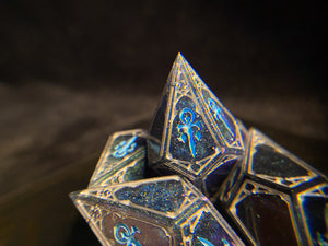 Broken Mirror - Set of 5 VtM Standard Dice