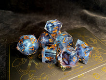 Load image into Gallery viewer, Calling Fortunetide - Set A - Set of 8 Dice
