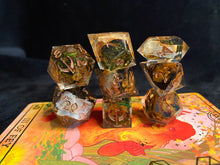 Load image into Gallery viewer, Aspect of Autumn - Set A - Set of 8 Dice
