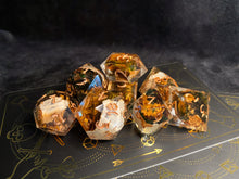 Load image into Gallery viewer, Aspect of Autumn - Set B - Set of 8 Dice
