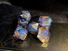 Load image into Gallery viewer, Calling Fortunetide - Set B - Set of 7 Dice
