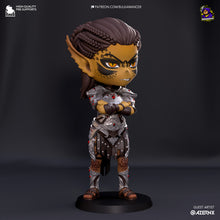 Load image into Gallery viewer, Chibi Lae&#39;zel (Baldur&#39;s Gate 3) - Printed Miniature
