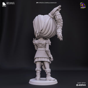 Chibi Shadowheart (Baldur's Gate 3) - Printed Miniature