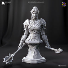 Load image into Gallery viewer, Minthara (Baldur&#39;s Gate 3) - Printed Bust
