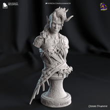 Load image into Gallery viewer, Karlach (Baldur&#39;s Gate 3) - Printed Bust
