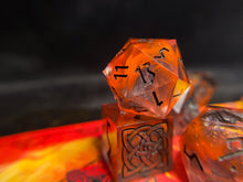 Load image into Gallery viewer, Saw You In The Flames - Set of 8 Dice
