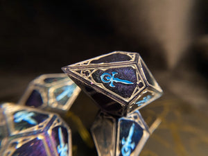 Broken Mirror - Set of 5 VtM Standard Dice