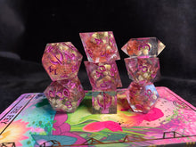 Load image into Gallery viewer, Aspect of Spring - Set A - Set of 8 Dice
