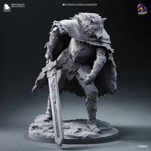 Load image into Gallery viewer, Blaidd (Elden Ring) - Printed Miniature
