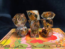 Load image into Gallery viewer, Aspect of Autumn - Set B - Set of 8 Dice
