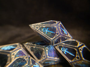 Broken Mirror - Set of 5 VtM Standard Dice