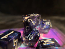 Load image into Gallery viewer, Nightsinger - Set A - Set of 8 Dice
