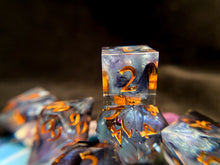 Load image into Gallery viewer, Calling Fortunetide - Set A - Set of 8 Dice
