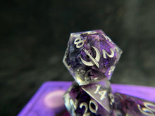 Load image into Gallery viewer, Raven’s Acolyte - Set of 8 Dice
