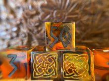 Load image into Gallery viewer, Fire Covenant - Runic 6d6 Set
