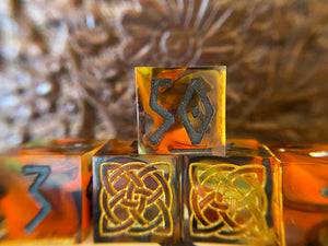 Fire Covenant - Runic 6d6 Set