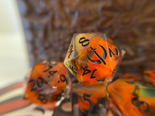 Load image into Gallery viewer, Fire Covenant - Set of 8 Dice
