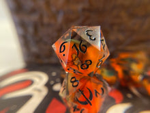 Load image into Gallery viewer, Fire Covenant - Set of 8 Dice
