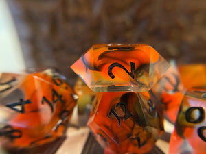 Fire Covenant - Set of 8 Dice