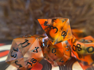 Fire Covenant - Set of 8 Dice