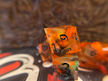 Load image into Gallery viewer, Fire Covenant - Set of 8 Dice
