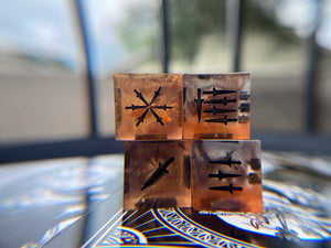 Blood Magic - Four Dagger-Pip d6s