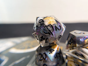 Raven Knight - Mixed Set of 8 Dice