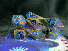Load image into Gallery viewer, Fortune Teller - Set of 7 Gothic Frame Dice

