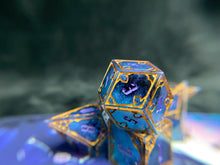 Load image into Gallery viewer, Fortune Teller - Set of 7 Gothic Frame Dice
