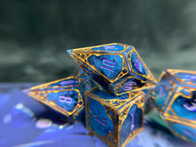 Load image into Gallery viewer, Fortune Teller - Set of 7 Gothic Frame Dice
