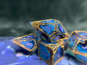 Fortune Teller - Set of 7 Gothic Frame Dice