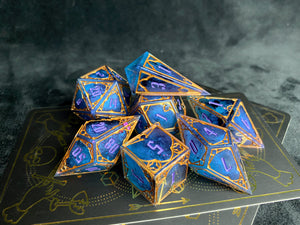 Fortune Teller - Set of 7 Gothic Frame Dice