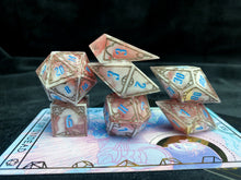 Load image into Gallery viewer, Dreamer - Set of 7 Gothic Frame Dice

